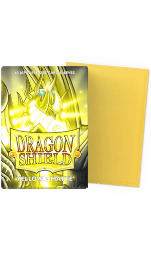 DS Small Matte Yellow Sleeves 60ct