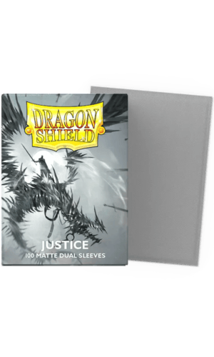 DS Matte Dual Justice Sleeves 100ct