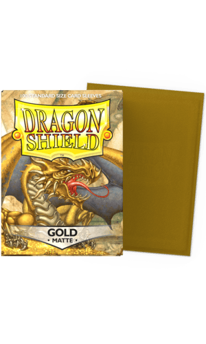 DS Matte Gold Sleeves 100ct