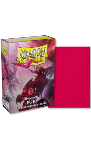 DS Small Matte Dual Fury Sleeves 60ct
