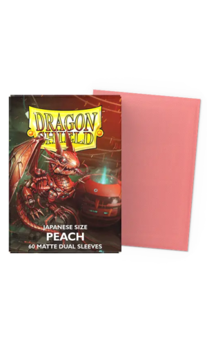 DS Small Matte Dual Peach Sleeves 60ct
